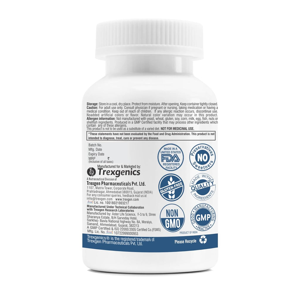 Trexgenics COMPLETE DIGEST 3X, Triple Action Digestive Support for Fat, Carbohydrates & Protein, Lactose and Fibers with 14 Enzymes, Ginger and Bile Cholic acid (30 capsules) (Pack of 1), 60 grams