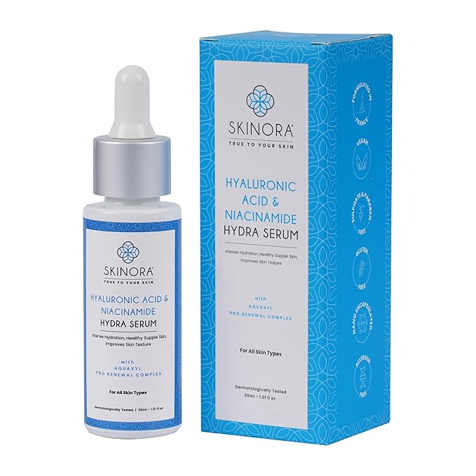 Skinora Hyaluronic Acid & Niacinamide Hydra Serum - 30 Ml