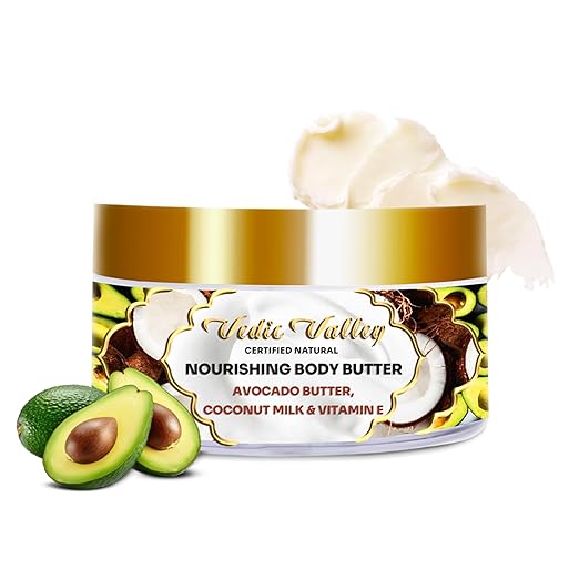 Vedic Valley Nourishing Body Butter for Men & Women - 250 gms