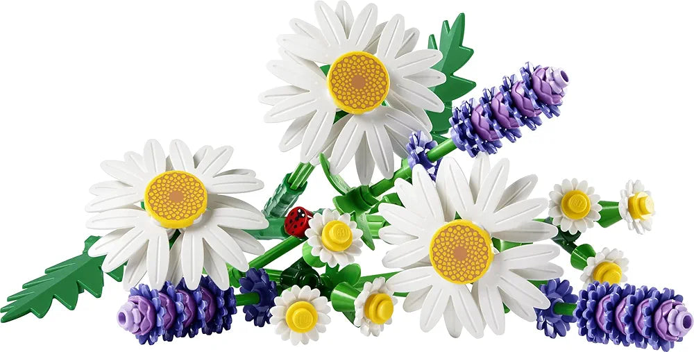 Lego Botanicals Daisies Flower Decor Building Set for Kids - Gift for Girls and Boys 11508