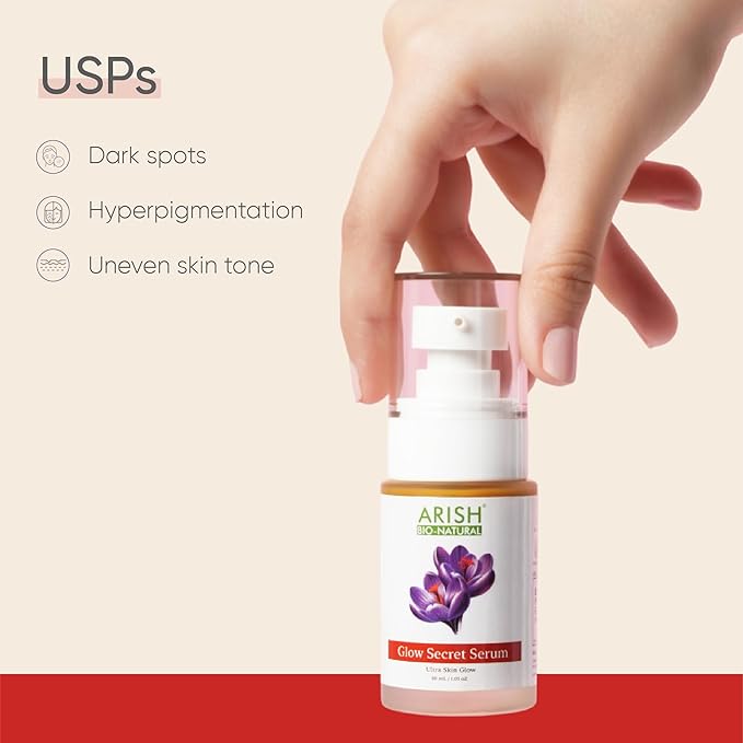 Arish Bio-natural Glow Secret Serum - 30 Ml