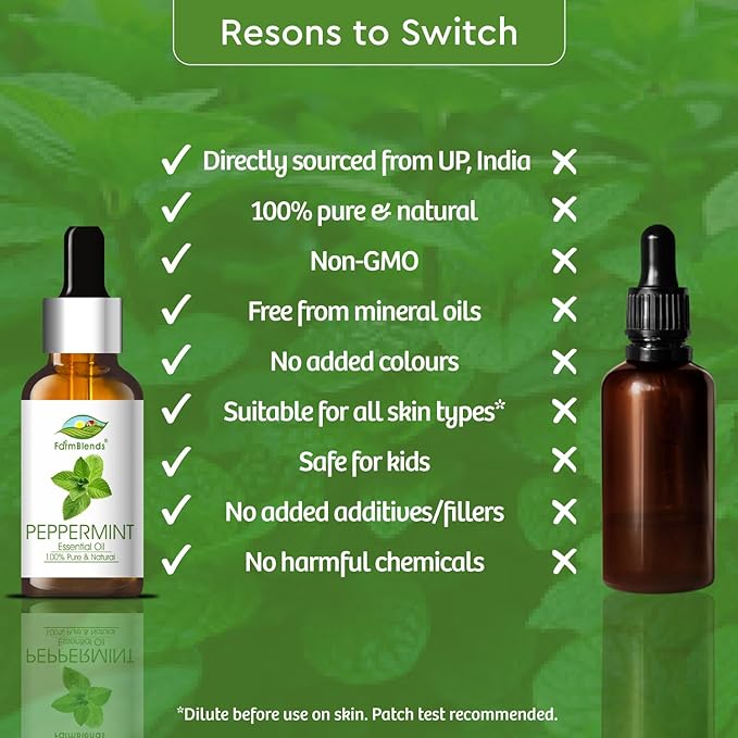 FarmBlends Peppermint Essential Oil - 30 ml