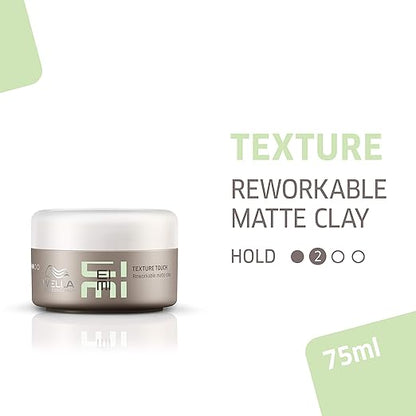 Wella Professionals EIMI Texture Touch Reworkable Matte Clay - 75 ml