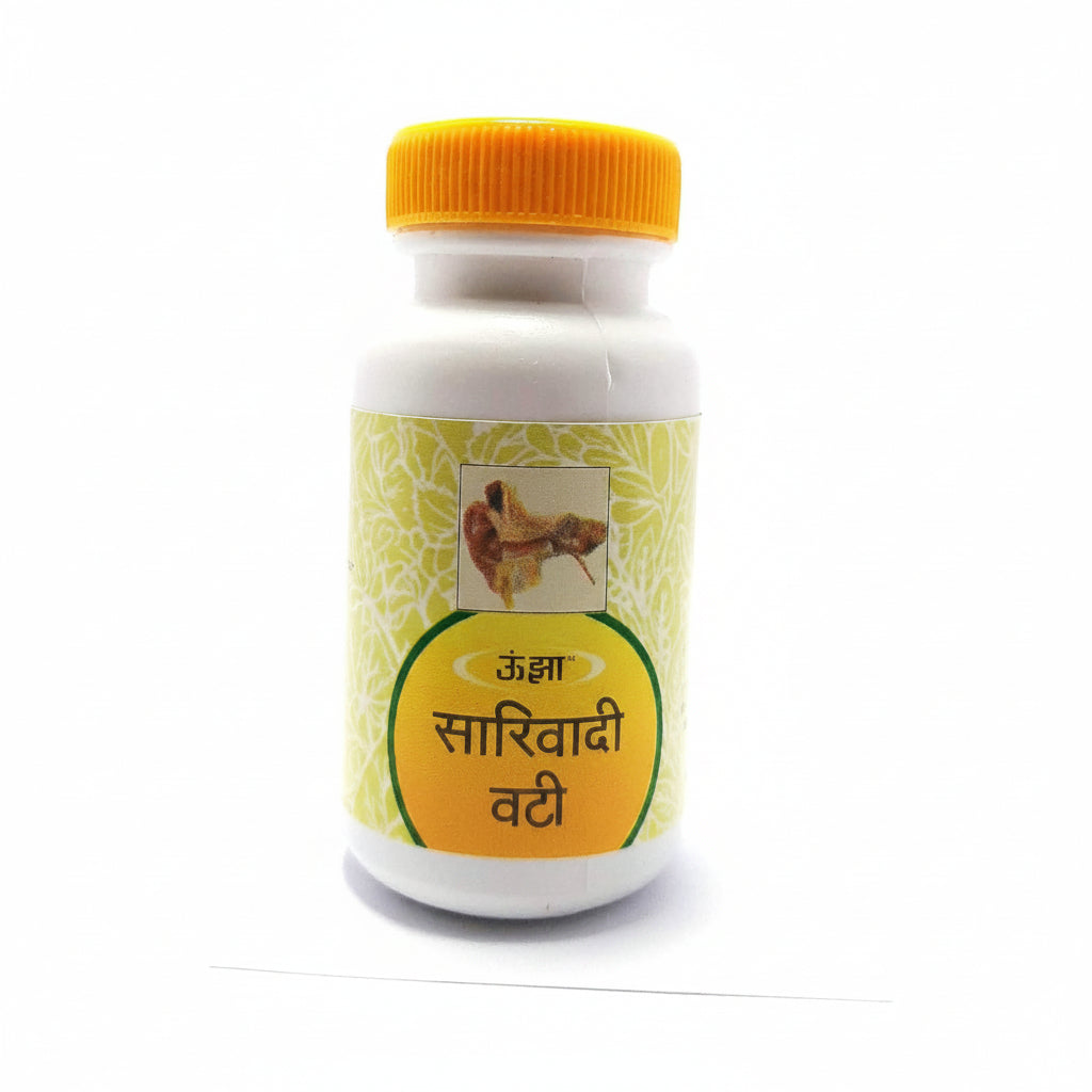 Unjha Sarivadi Vati - 80 Tablets