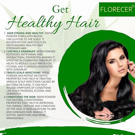 Florecer Neem Powder For Face Pack - 100 gms