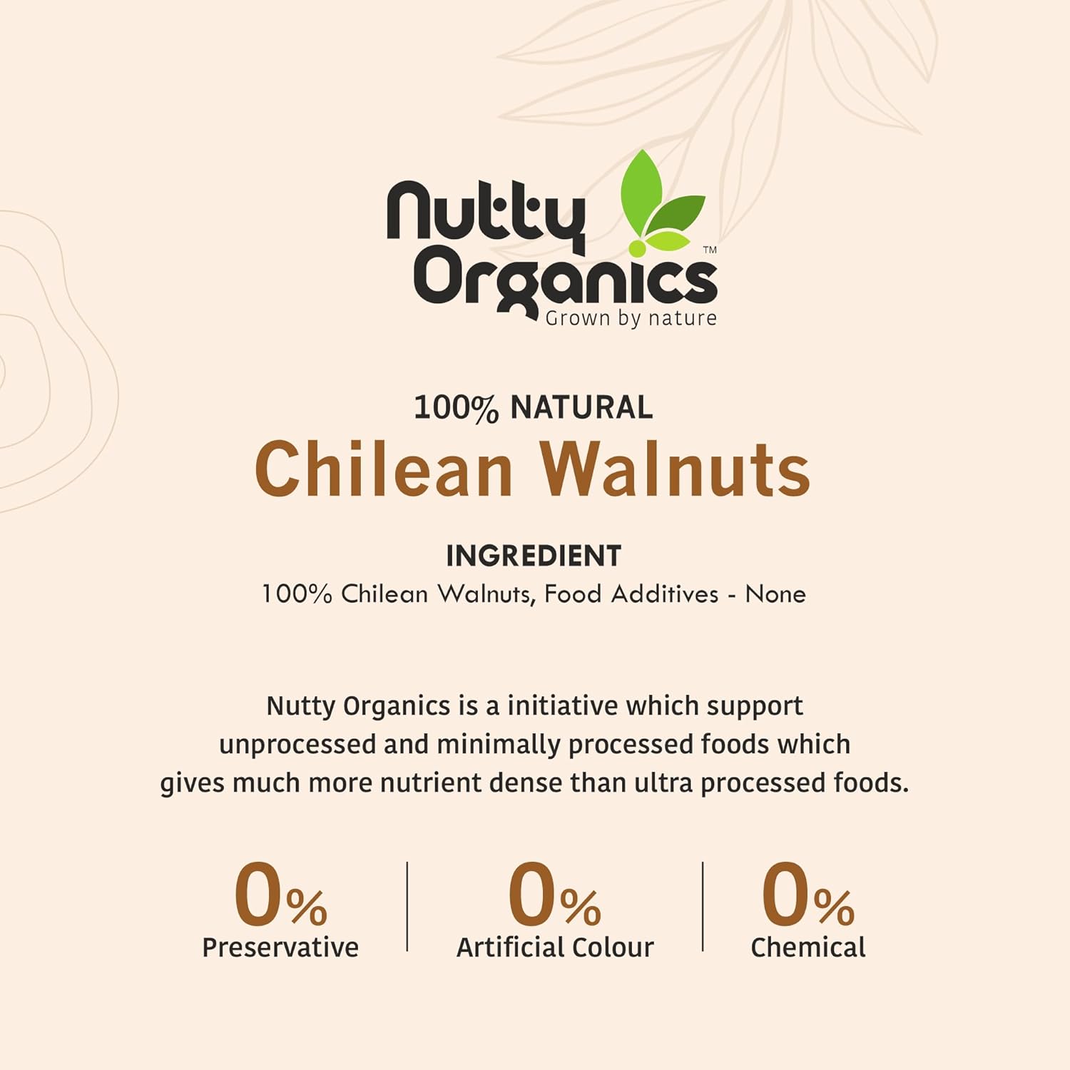 Nutty Organics Dried Walnut 250 Gm | Crunchy | Nutritious Tasty & Healthy Nuts Dry Fruits | Akhrot Giri | Rich in Protein