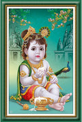 Rangoli MDF Wall Stick Decorative Panel 12x18 Wall Art P-1 Design-3