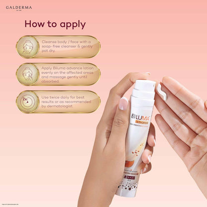 Biluma Advance Skin Brightening/Whitening Lotion - 45 gms