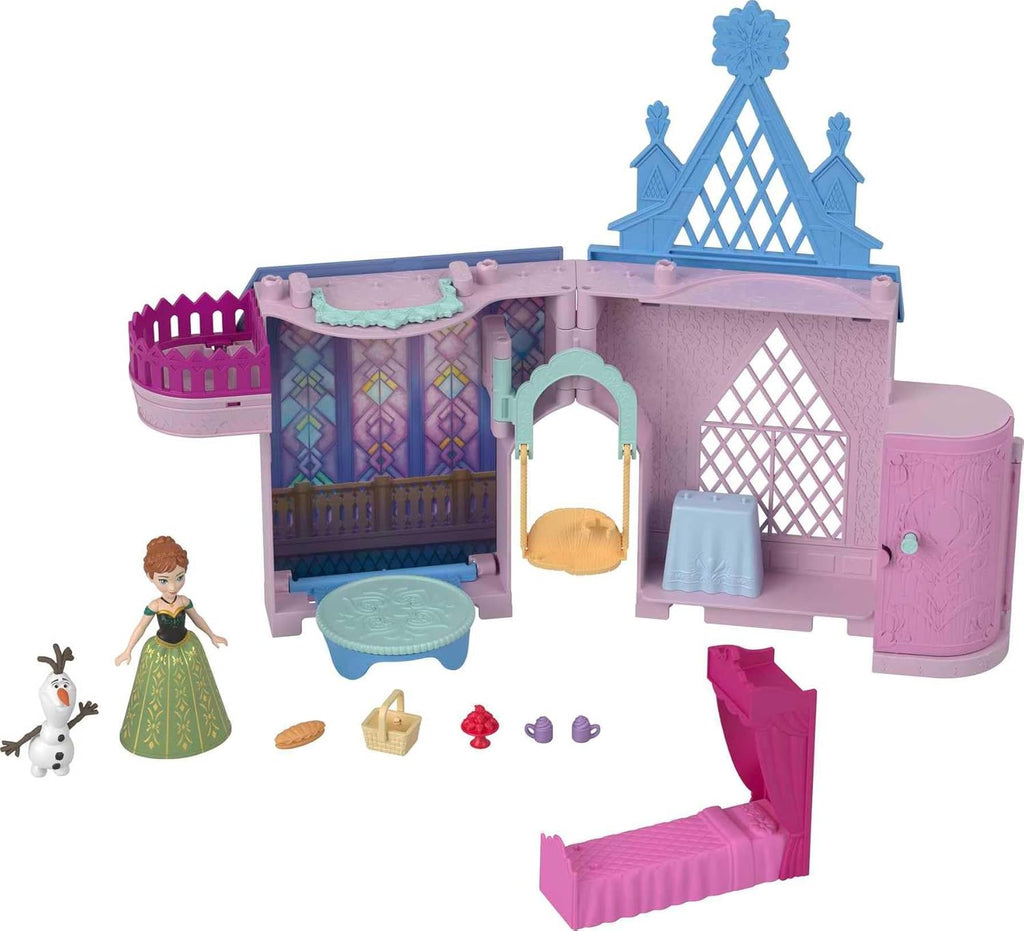 Mattel Disney Frozen Toys Storytime Stackers Anna's Arendelle Castle Stackable Doll House