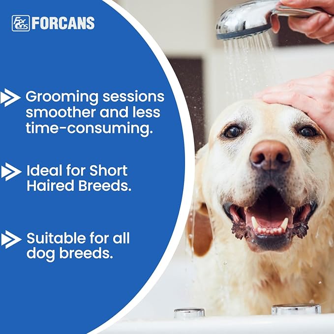 Pet Needs Forcans Short Coat Aloe Shampoo - 750 Ml | Shiny and Healthy Coat | Customised Shampoo | Characteristics of Pure Aloe Vera Gel