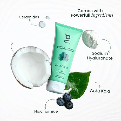 Glowrico Face Barrier Repair Glow Moisturizer - 100 ml Each (Pack of 3)