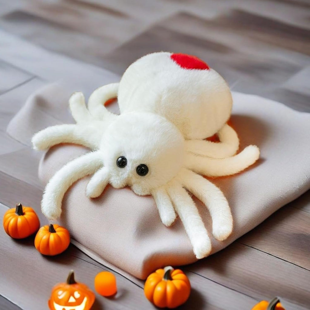 Tickles Spider Soft Stuffed Plush Halloween Toy for Kids 25 cm