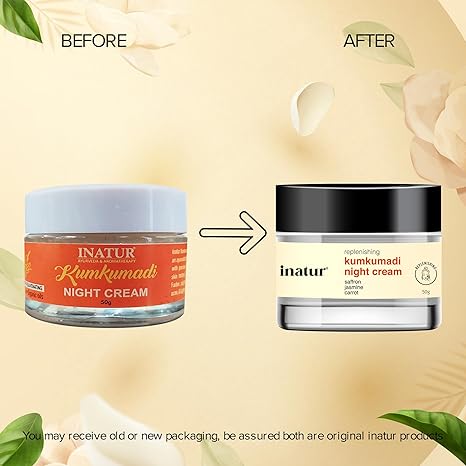 Inatur Kumkumadi Night Cream - 50 gms