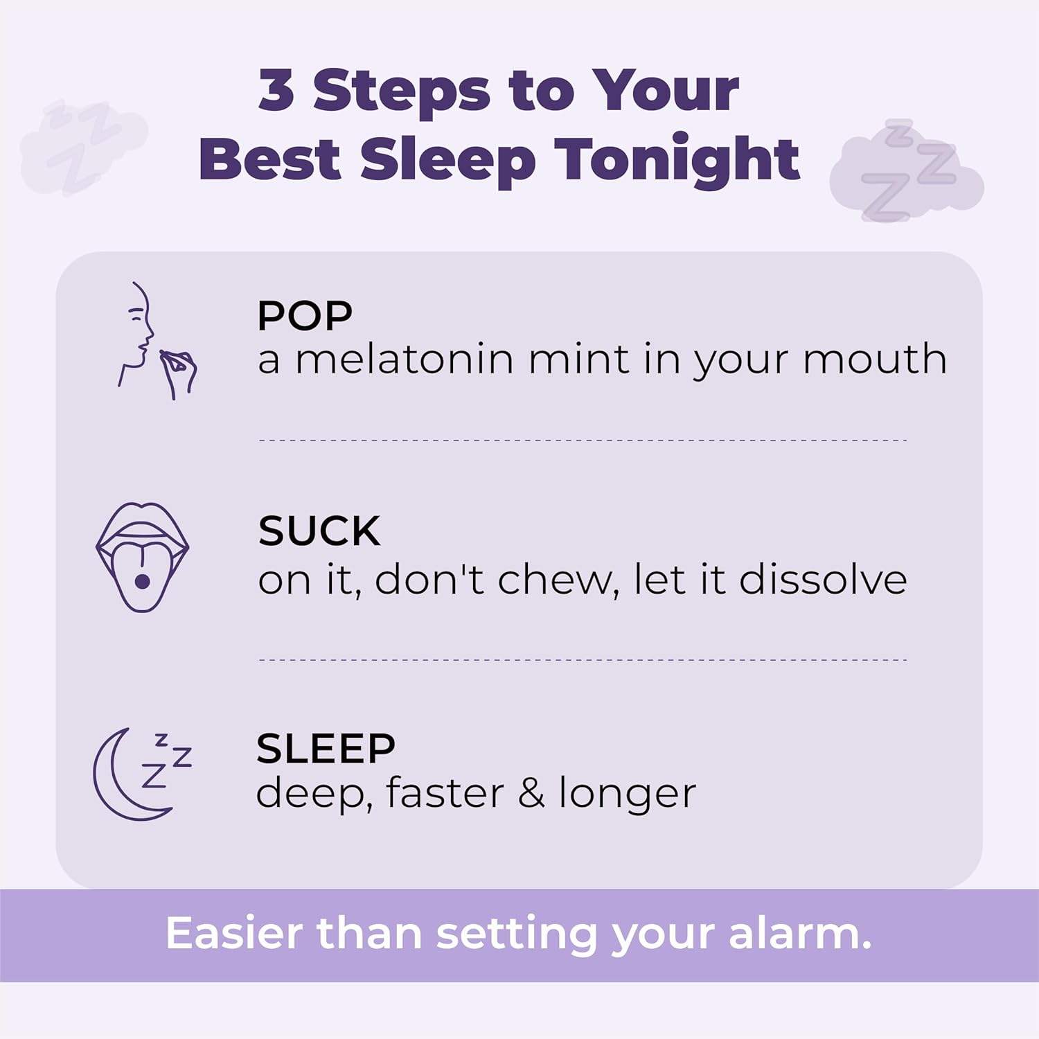 Cureveda Melatonin 10mg Sleep Support Sublingual Mints 60 Mints | Fast Dissolve Oral Sleep Aid with Chamomile | Deep Sleep Supplement for Adults | Non Habit Forming Natural Sleep Aid, Vegan Sugar Free Night Support