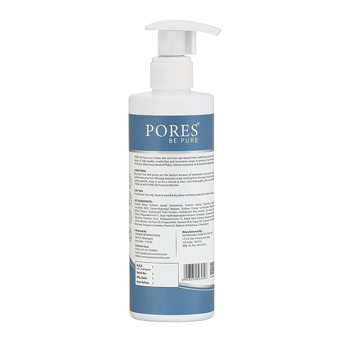 Pores Be Pure Rice Water Shampoo - 250 ml
