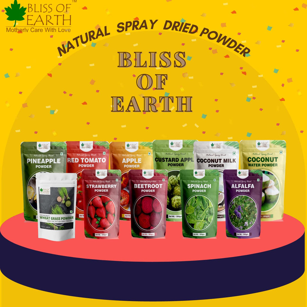 Bliss of Earth 500Gm Red Tomato Powder natural Spray Dried