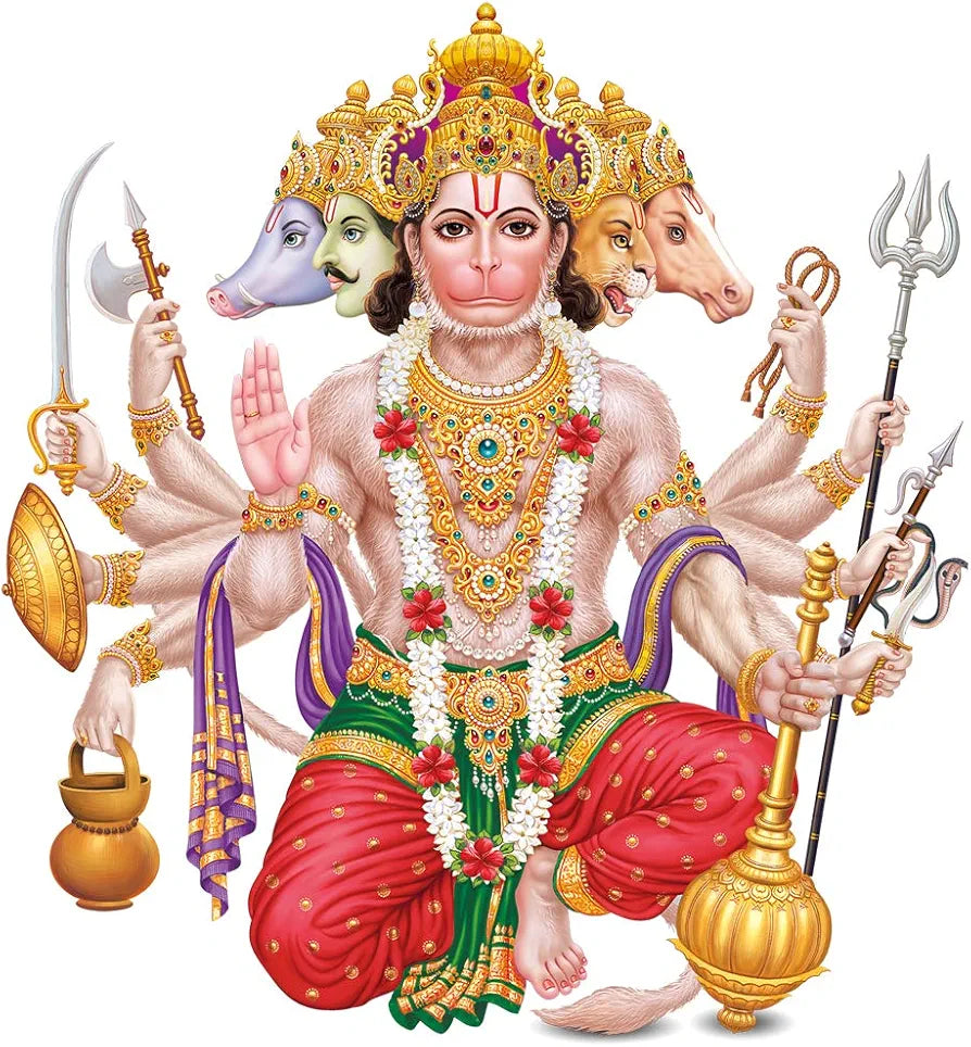 Rangoli Vinyl Religion Wall Sticker 1.96 X 20.86 X 1.96 Inches, Multicolour