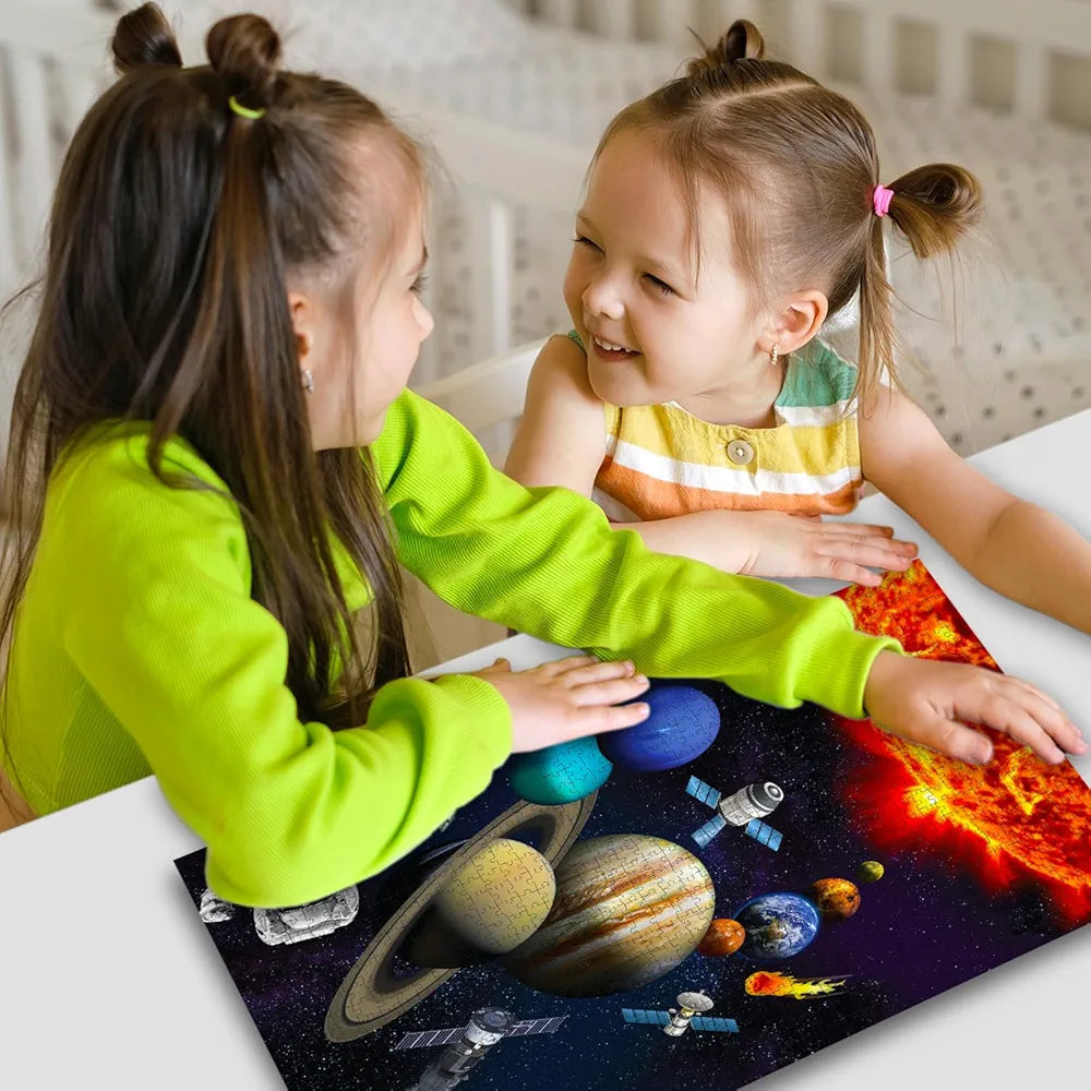 Hello Friend Space Adventure Jigsaw Puzzle 1000 Piece Puzzle Galaxy & Astronomy Brain Game