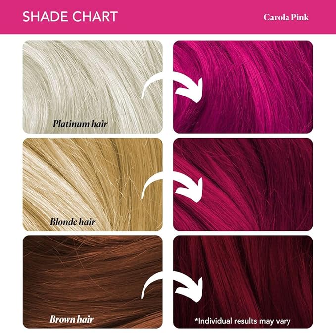Paradyes Top-up Semi-permanent Carola Pink Diy Conditioner Based Hair Colour - 120 Gms