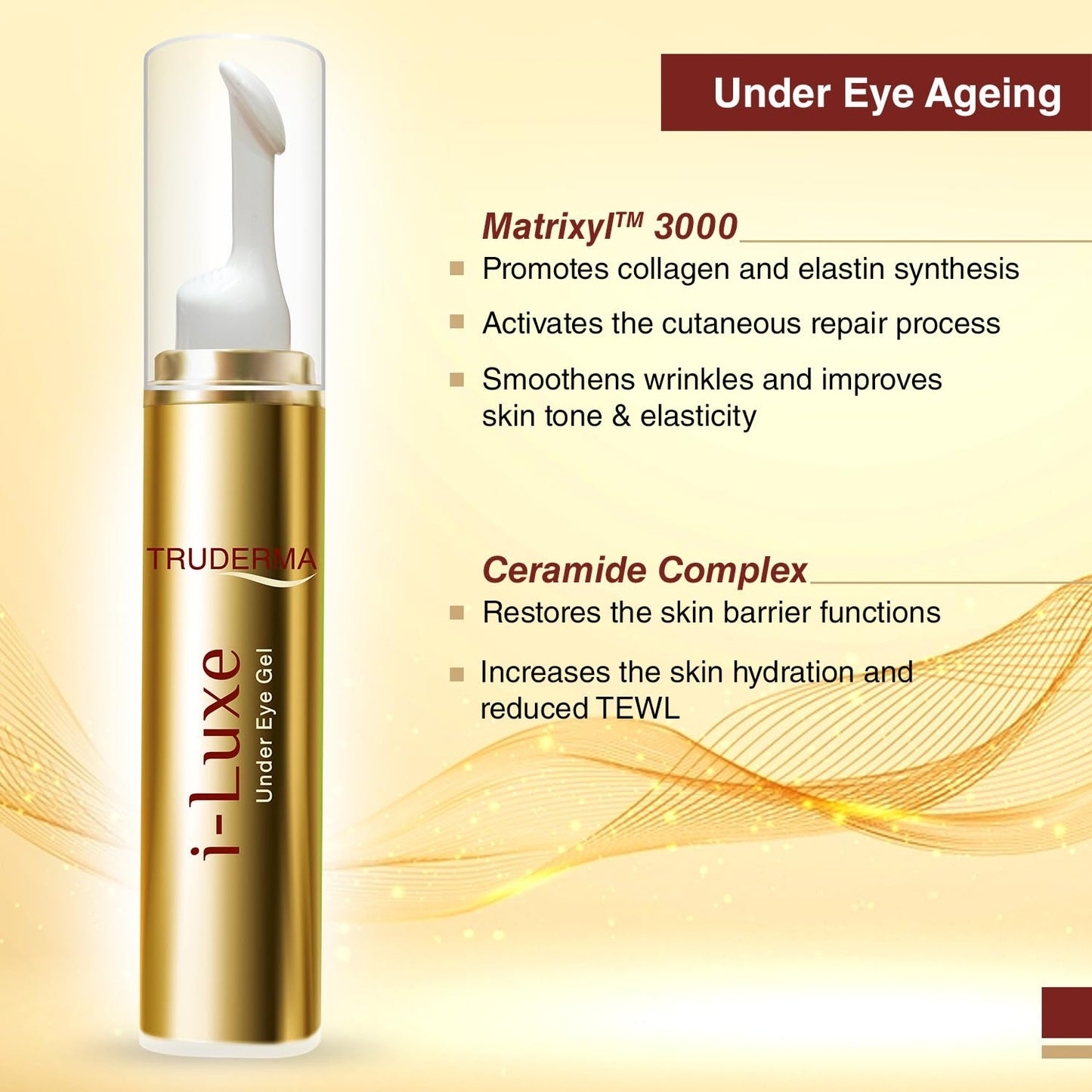 Regaliz Truderma I-luxe Under Eye Gel - 15 ml