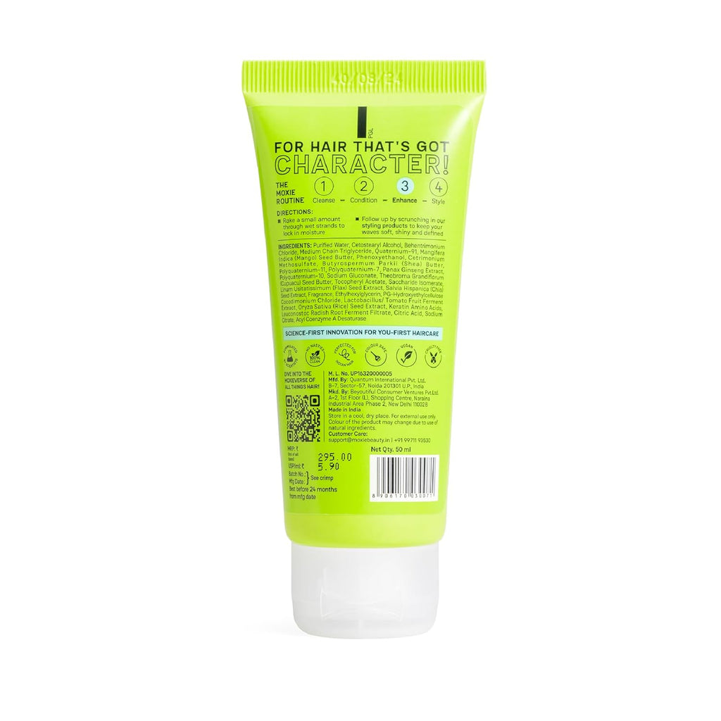 Moxie Beauty Weightless Leave-in Conditioner-mango Butter & Ginseng Root Extract - 50 gms