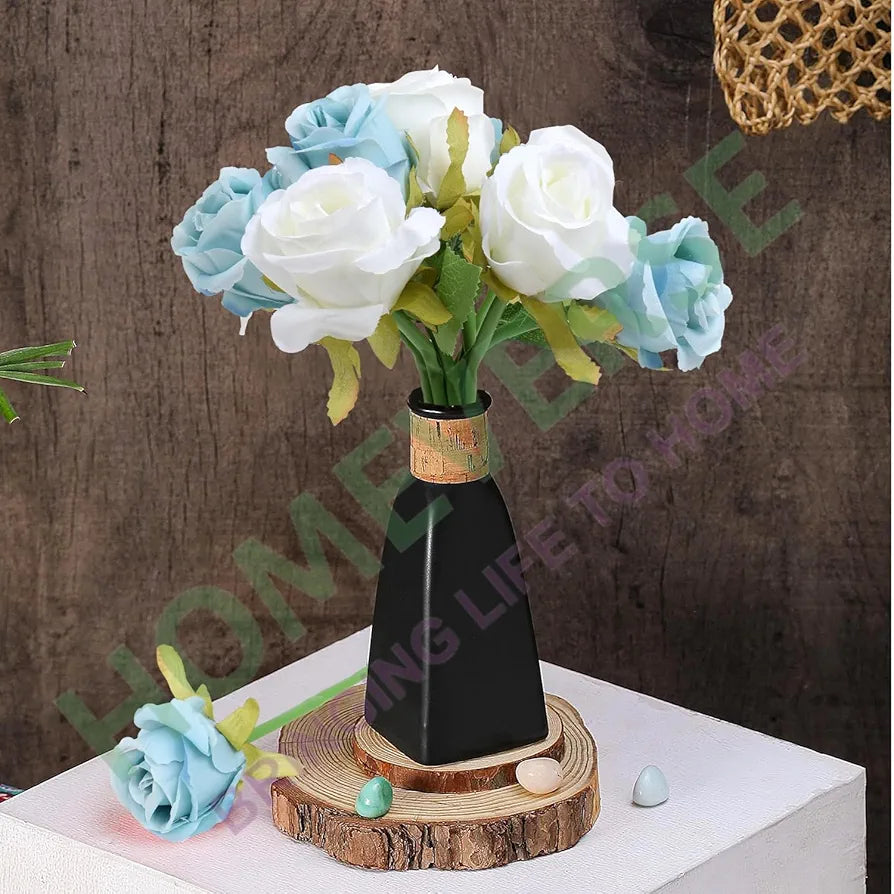 Artificial Rose Fake Silk Plants
