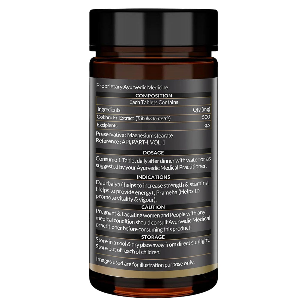 MuscleBlaze Koshaveda Tribulus 500mg (60 Tablets) | Ayurveda for Performance