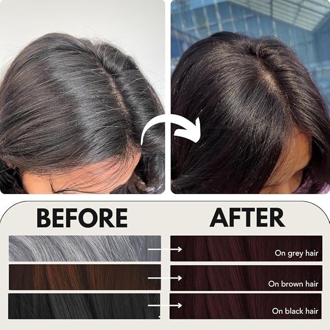 Paradyes Rich Burgundy Timeless Hair Tint, Permanent Creme Hair Colour - 120 Gms | 3.16 Rich Burgundy