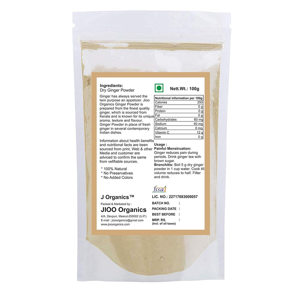 Jioo Organics Ginger Powder - 100 gms
