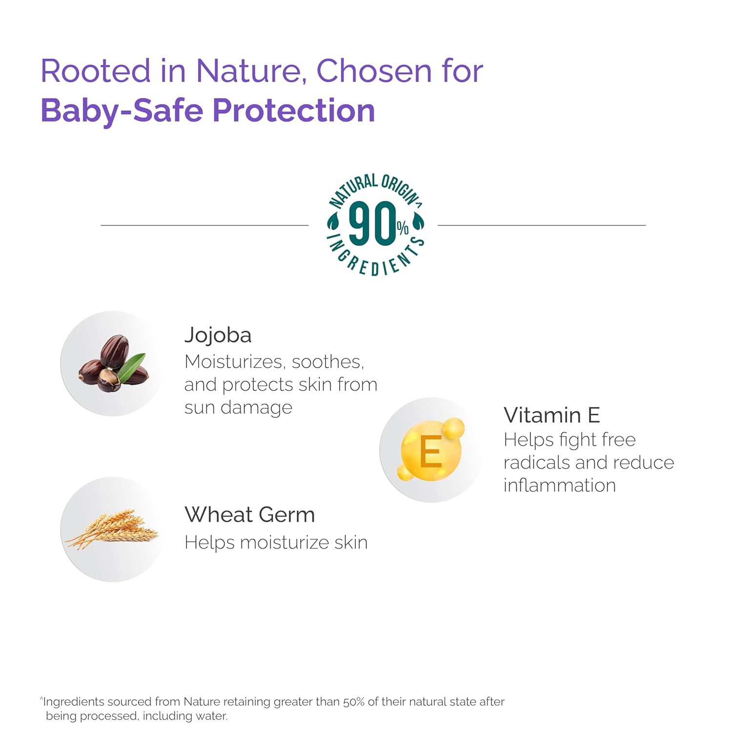 Himalaya Gentle Baby Sunscreen Lotion 100ml | SPF 50 PA++++ | UVA & UVB Broad Spectrum Protection For All Skin Types | With Jojoba Oil & Vitamin E | Non-Greasy, No White Cast|