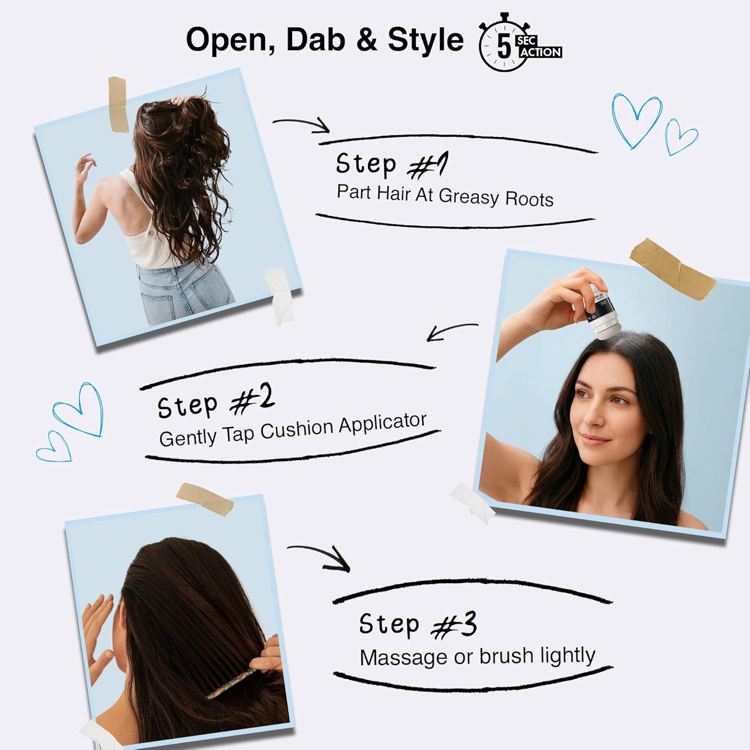 ThriveCo Dry Shampoo for Oily Hair & Scalp | Instant Oil Absorption, Root Lift & Volume | Waterless Hair Refresh | Non-Aerosol with Rosemary & Niacinamide | 10 g