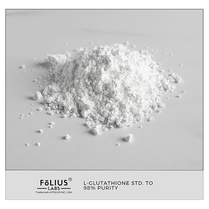 Folius Labs Ultra High Strength L-Glutathione Supplement (Trial Pack) - 14 caps