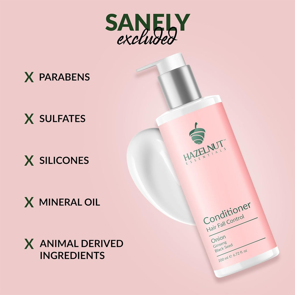 Hazelnut Essentials Onion Conditioner Hair Fall Control - 200 ml