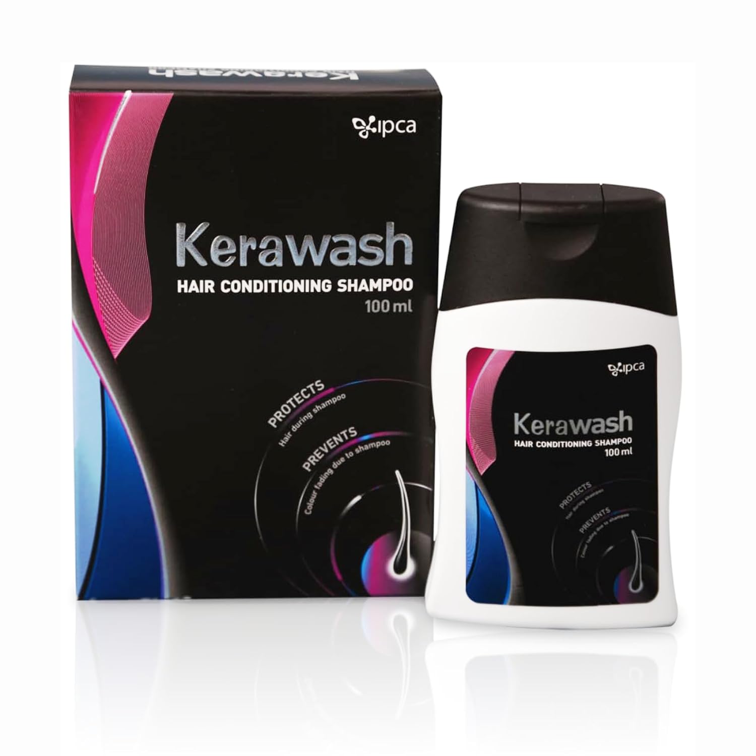 Ipca Kerwash Hair Conditioning Shampoo â€“ 100ml Gentle Cleansing & Hair Strengthening Formula | Smooth, Manageable & Lightweight Conditioning | Suitable for Regular Scalp & Hair Care