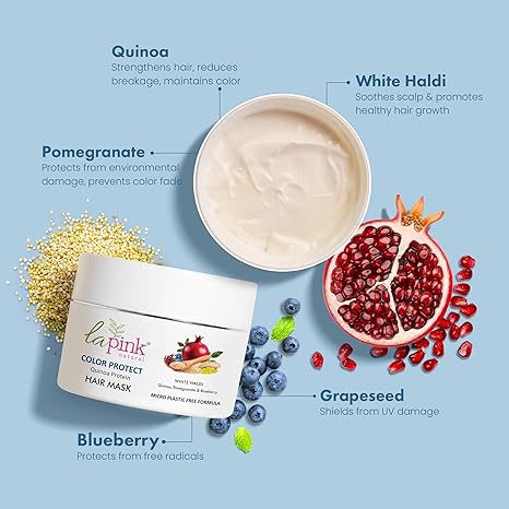 La Pink Color Protect Quinoa Protein Hair Mask - 200 gms