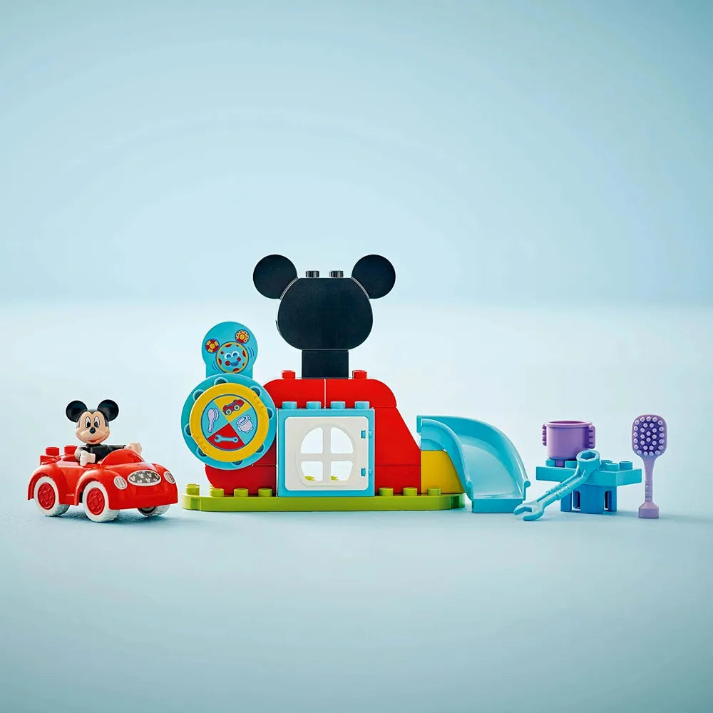 Lego Duplo Disney Mickey Mouse Clubhouse & Car Building Kit 10454 Building Blocks Toys for 2+ Gift for Boys and Girls