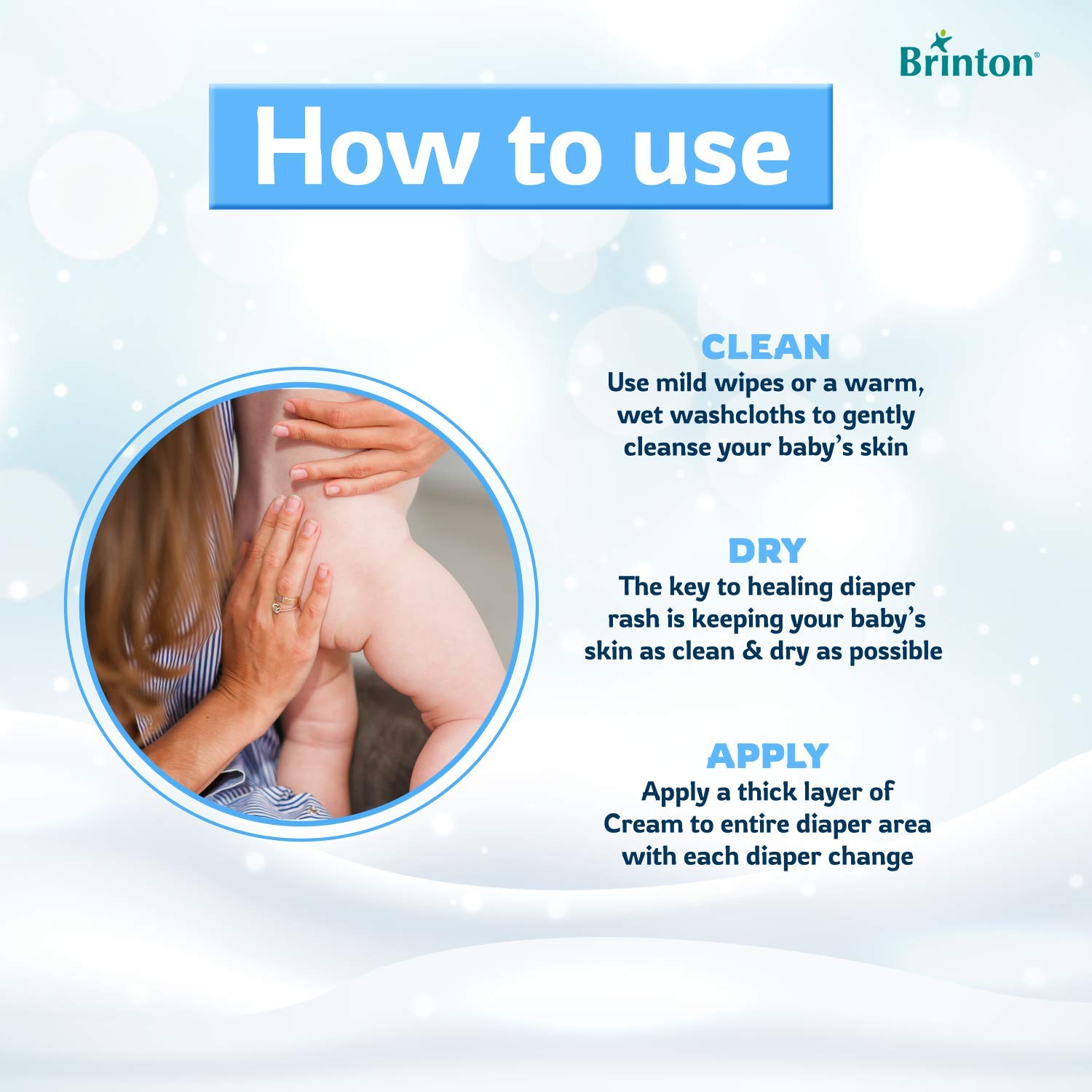 Brinton HipoSoft Diaper Rash Cream - 30 gms