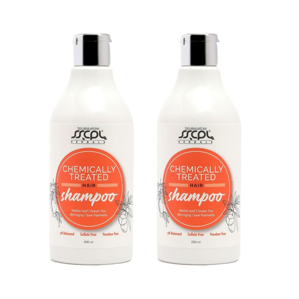 Sscpl Herbals Chemically Treated Hair Shampoo for Deep Conditioning - 200 gms (Pack of 2)