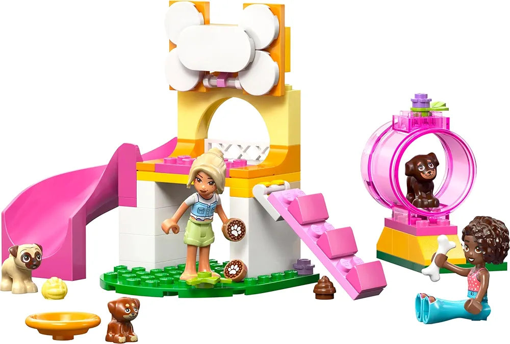 Lego Friends Puppy Playground Building Kit Dog Toy for Pretend Play 42665 Building Blocks Toys for 4+ Gift for Boys and Girls