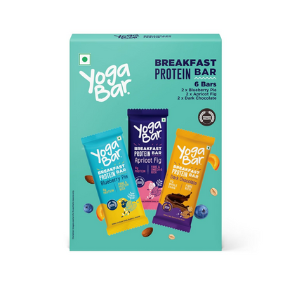 Yoga Bar Protein Variety Pack, Breakfast Protein Bars & Choco Peanut Butter Minis