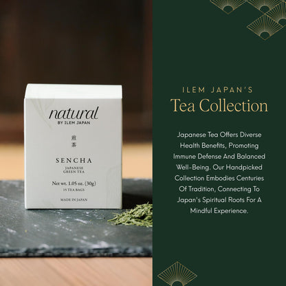 ILEM JAPAN Sencha Green Tea Bags
