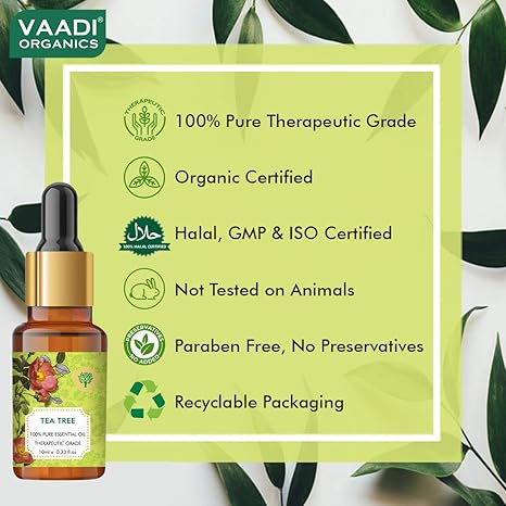 Vaadi Herbals Tea Tree Essential Oil - 10 ml