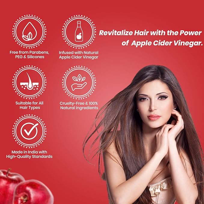 Essancia Apple Cider Vinegar Shampoo - 500 ml