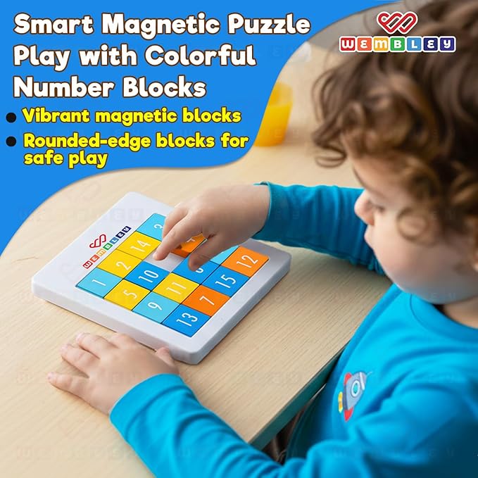 Wembley Number Brain Puzzle Game for Kids Educational Toy