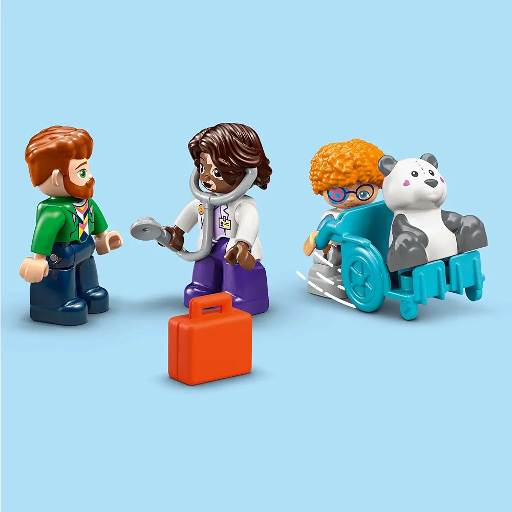 Lego Duplo Town First Time: Visit with The Doctor 10449 Building Blocks Toys for 2+ Gift for Boys and Girls
