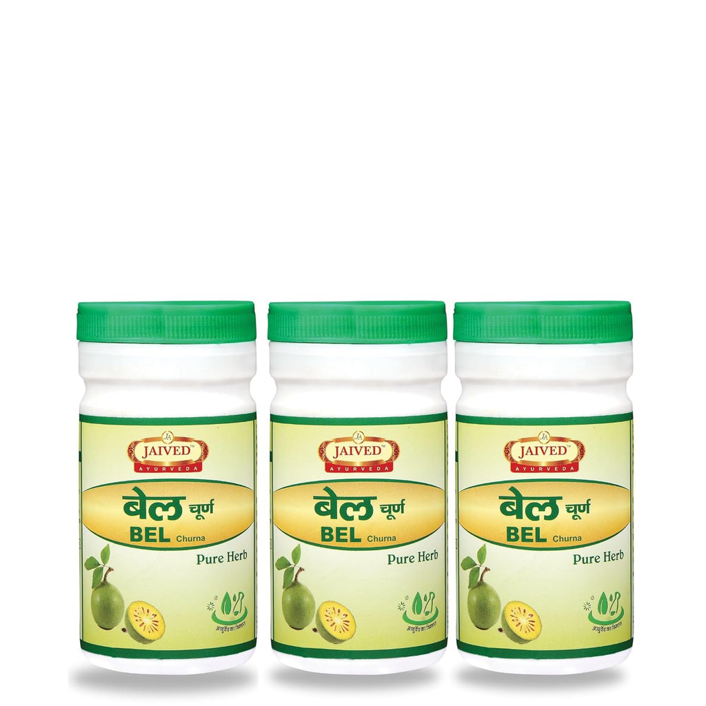 Jaived Ayurveda Bel Churna - 100 Gms (Pack of 3)
