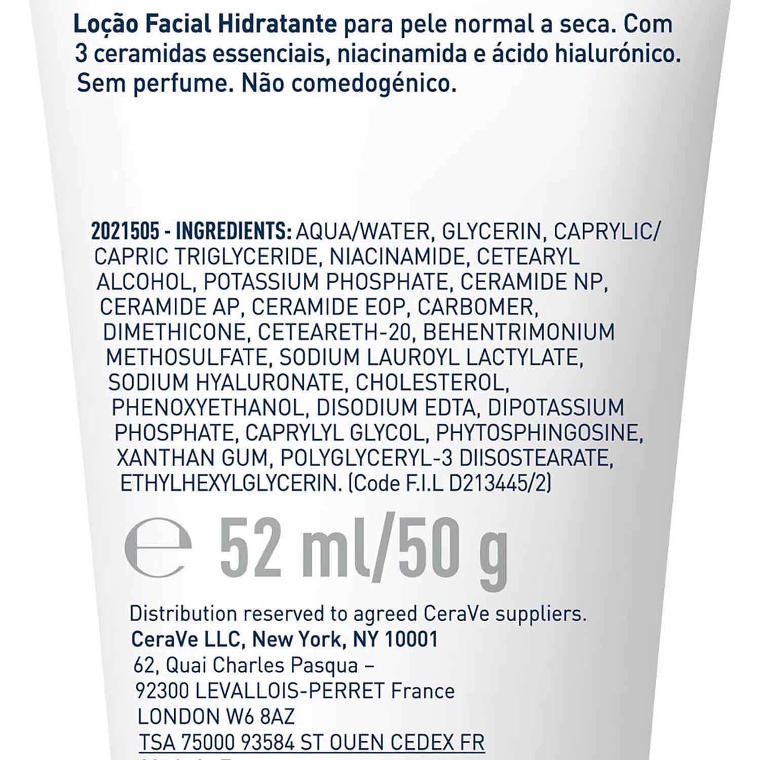 CeraVe PM Facial Moisturizing Lotion For Normal To Dry Skin (52ml) - Formulated With 3 Essential Ceramides, Niacinamide And Hyaluronic Acid | Ultra Lightweight Night Cream