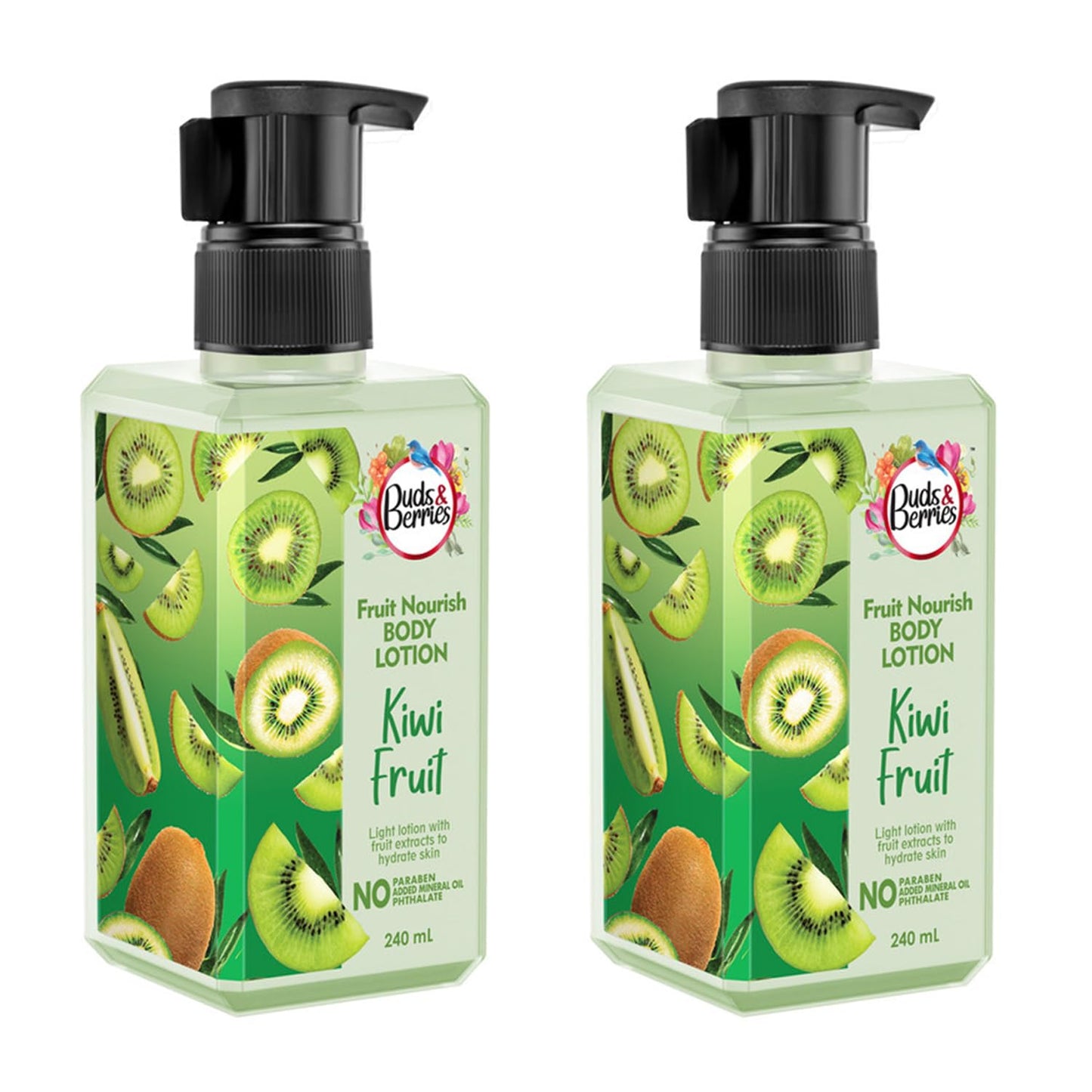 Buds & Berries Kiwi Extracts, Fruit Nourishing Body Lotion