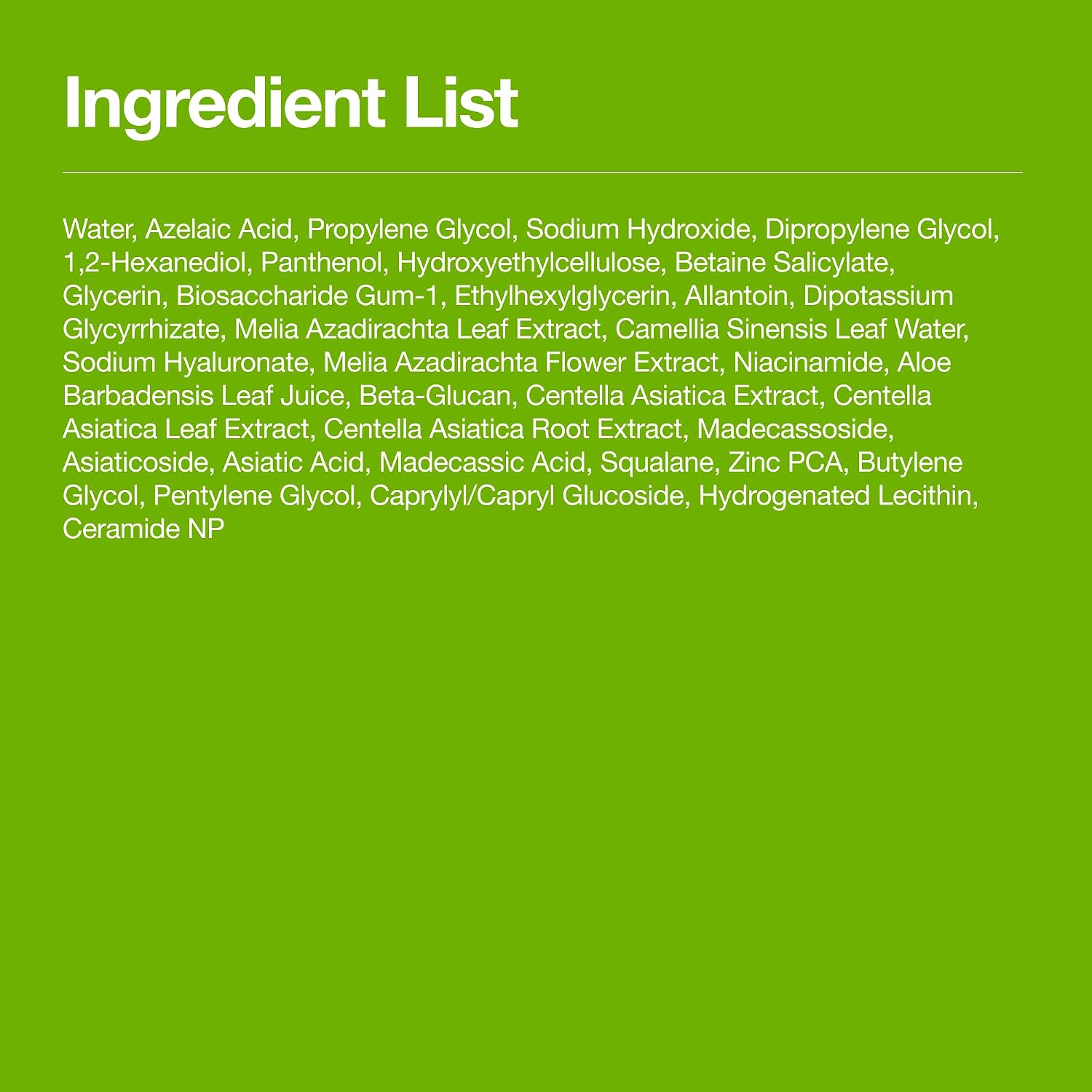 Anua Azelaic Acid 10 Hyaluron Redness Soothing Serum with Cica Soothes & Calms Acne-Prone Skin