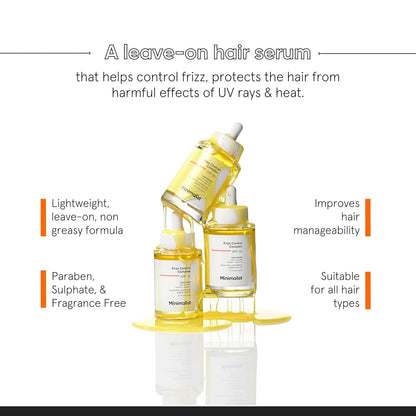 Minimalist SPF 30 Hair Serum Leave In Serum For Women & Men | 50 ml